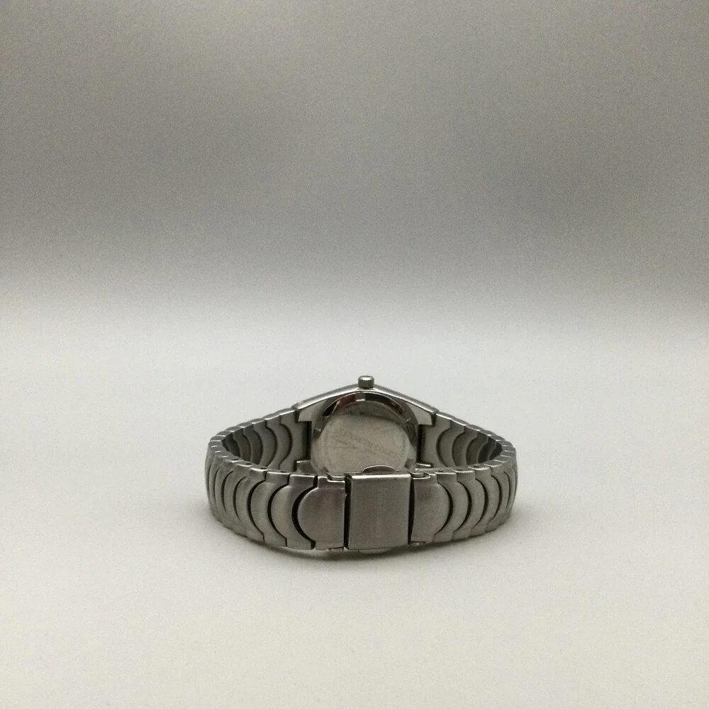 Kenneth Cole Womens Watch 24mm Gray Dial Stainless Date 50M New Battery 6